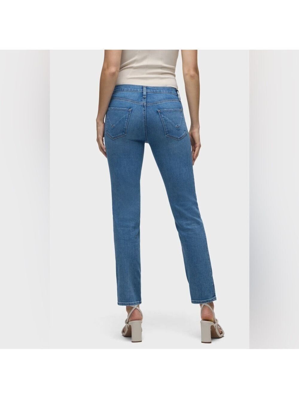 Hudson Jeans Nico Elemental Nico Mid-Rise Straight Ankle Size 28 - Picture 3 of 13